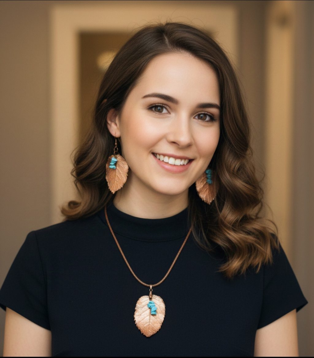 Роза с бирюзой комплект