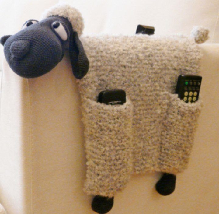 Хранительница пультов/овечка для хранения пультов и других мелочей