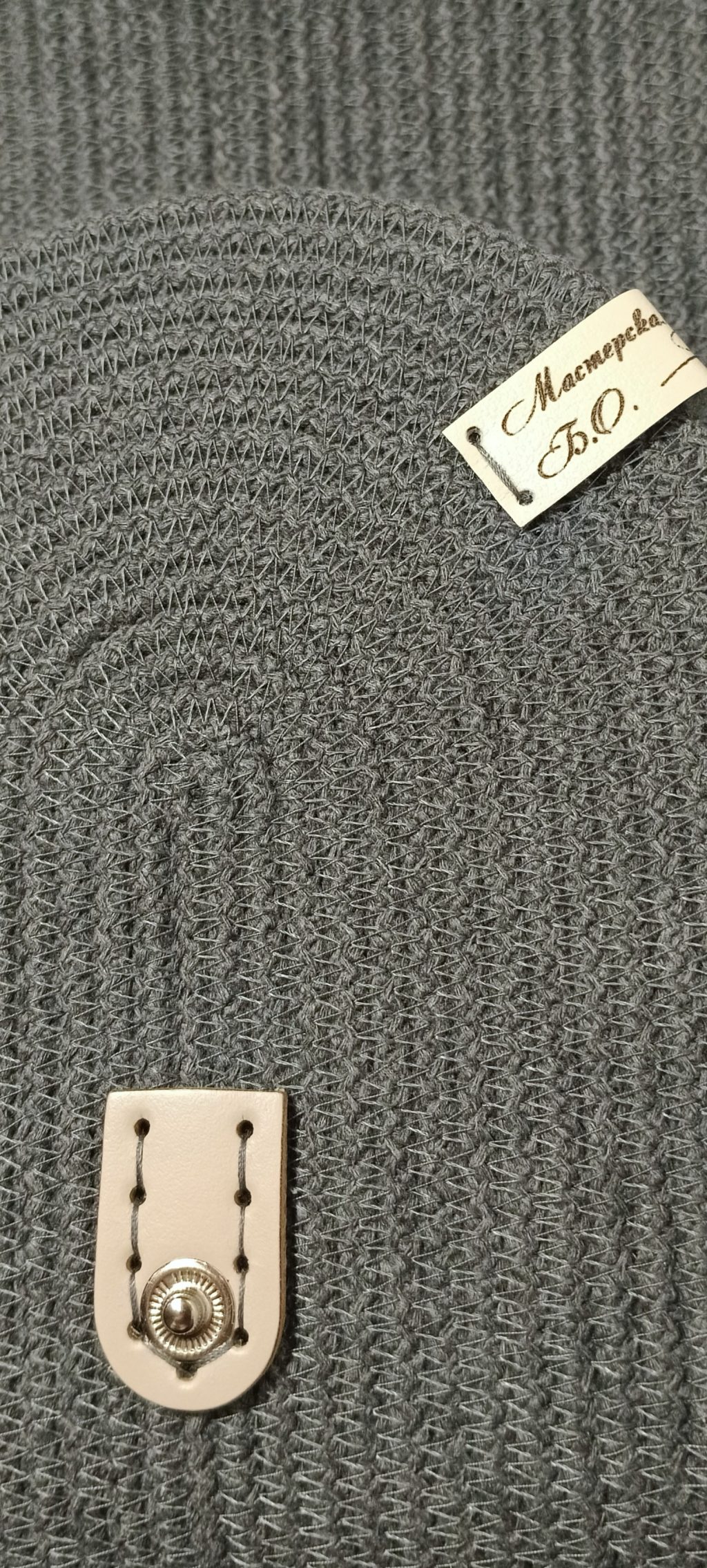 Сумка кросс-боди из шнура