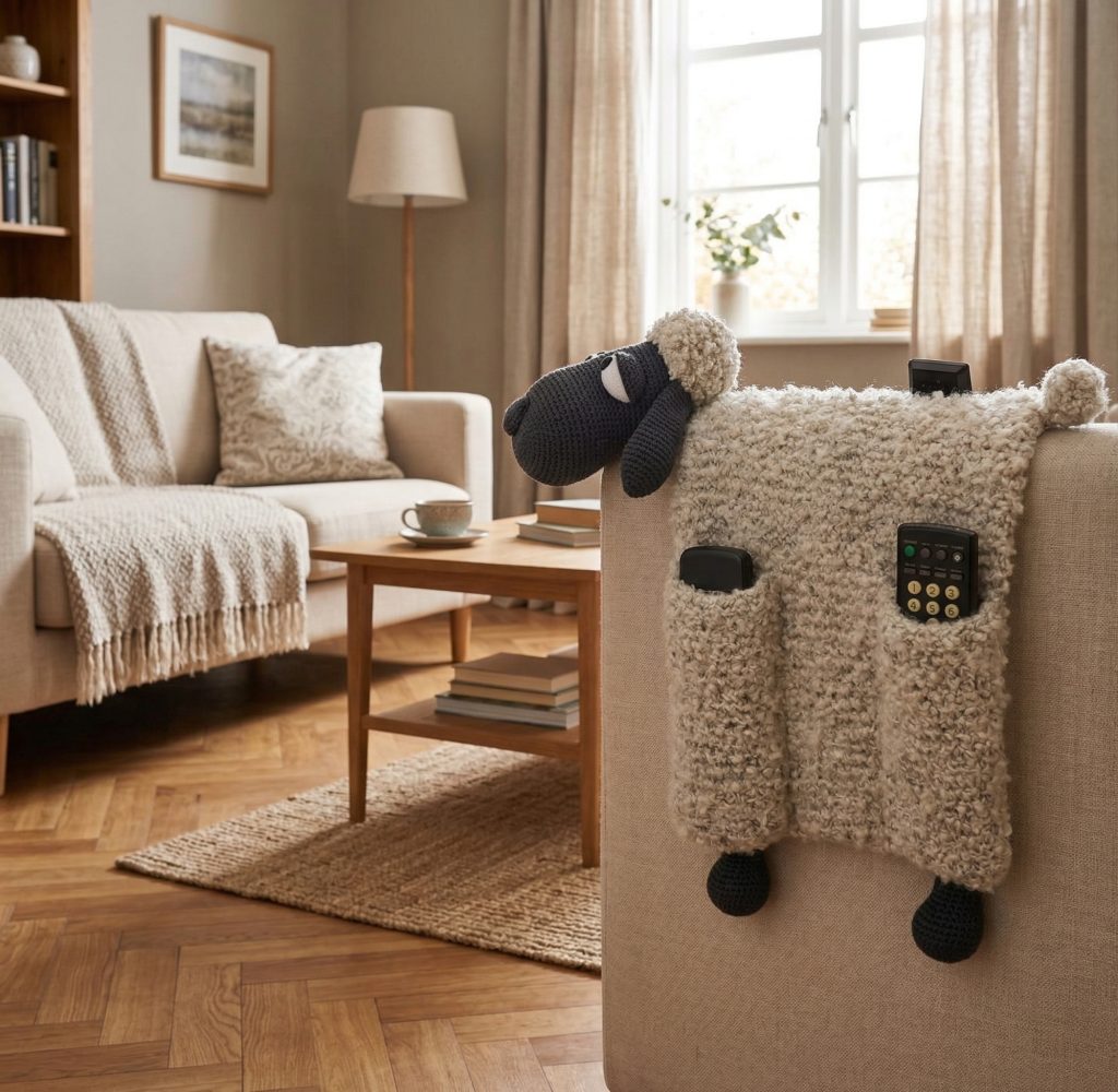 Хранительница пультов/овечка для хранения пультов и других мелочей