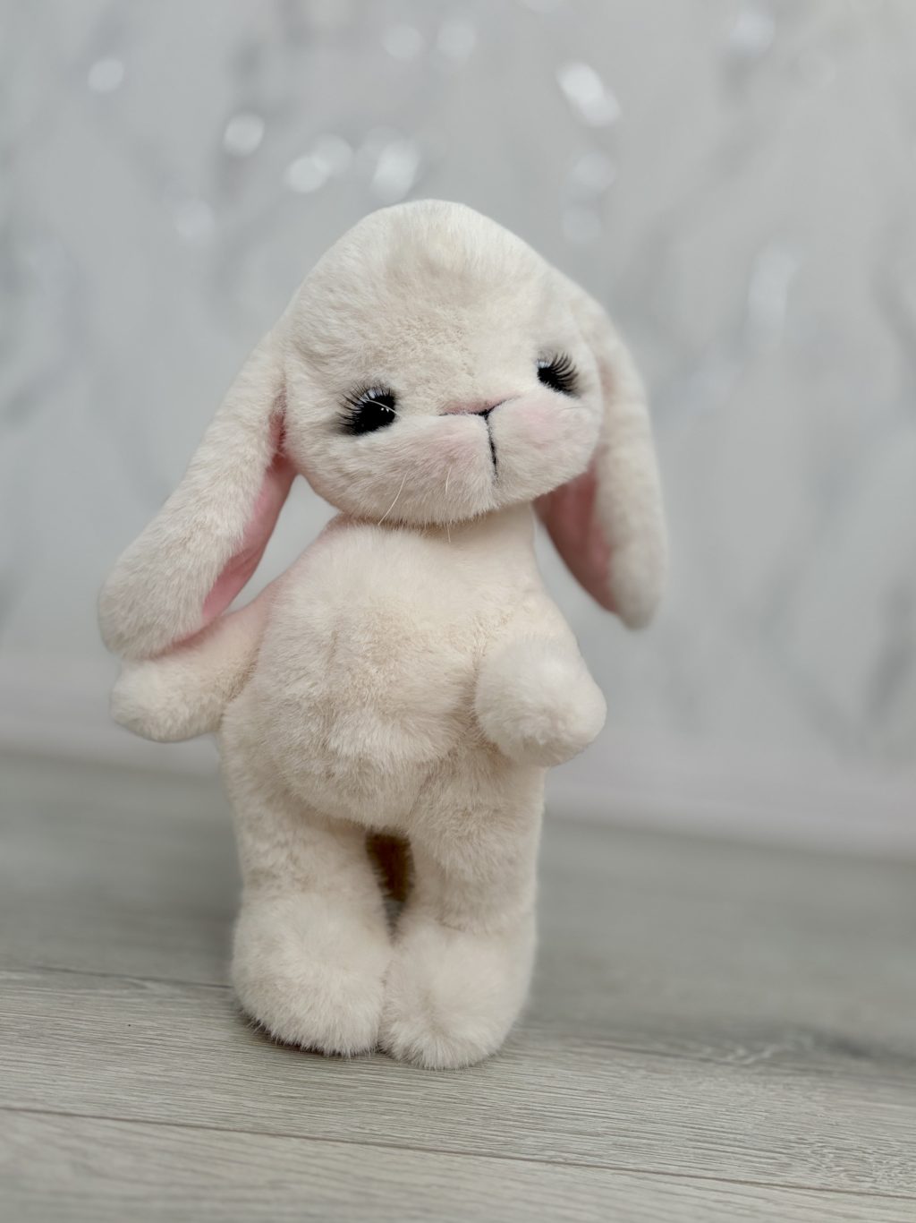 Зайка из меха норки, подарок на 8 марта день рождения