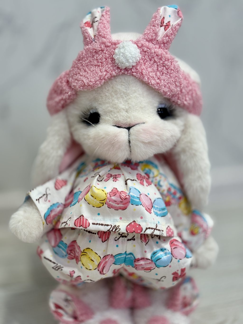 Зайка из меха норки, подарок на 8 марта день рождения