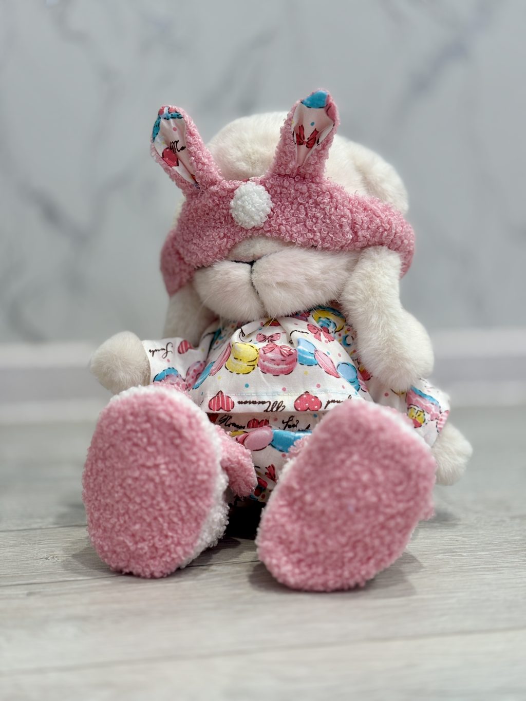 Зайка из меха норки, подарок на 8 марта день рождения