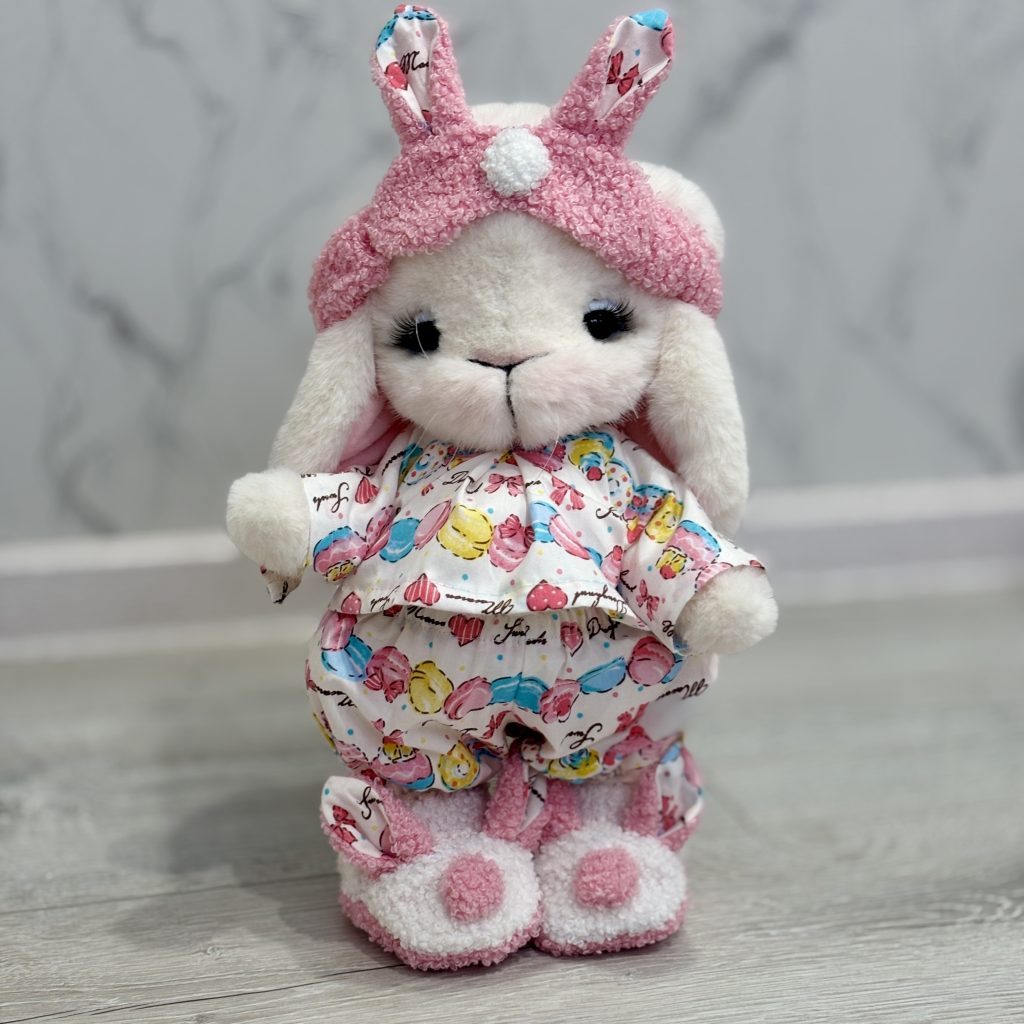 Зайка из меха норки, подарок на 8 марта день рождения