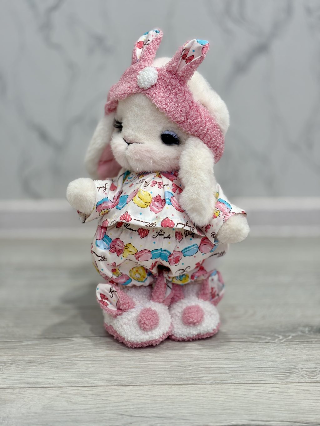 Зайка из меха норки, подарок на 8 марта день рождения