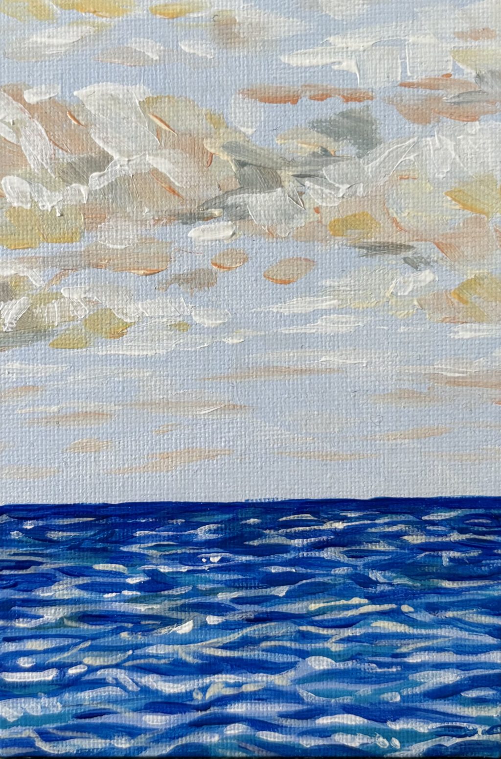 Картина акрилом «Море»