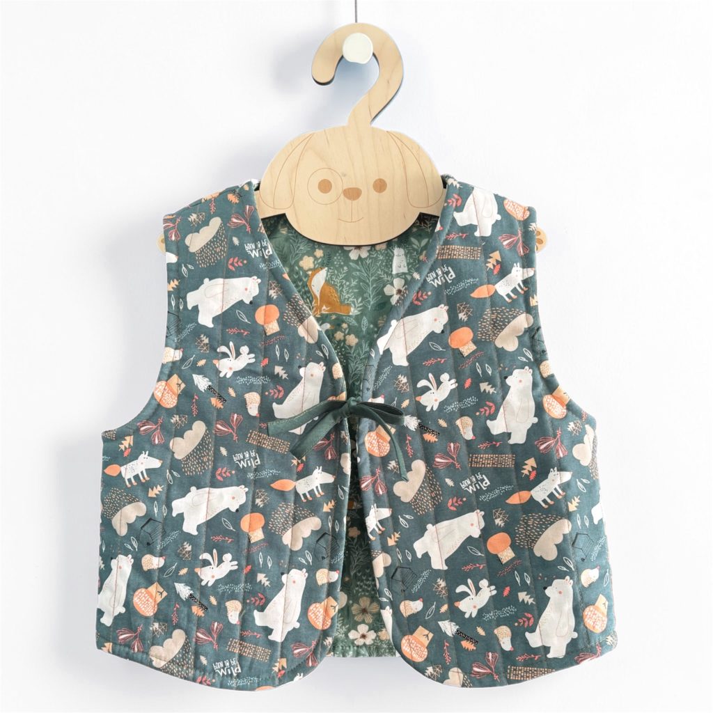 Жилетка стеганая, детская