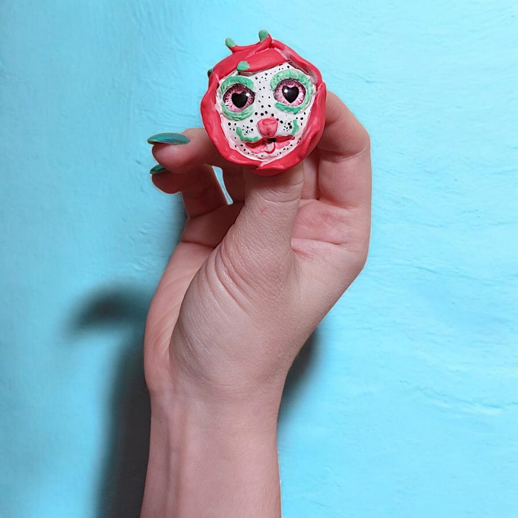 Брошь питахайя