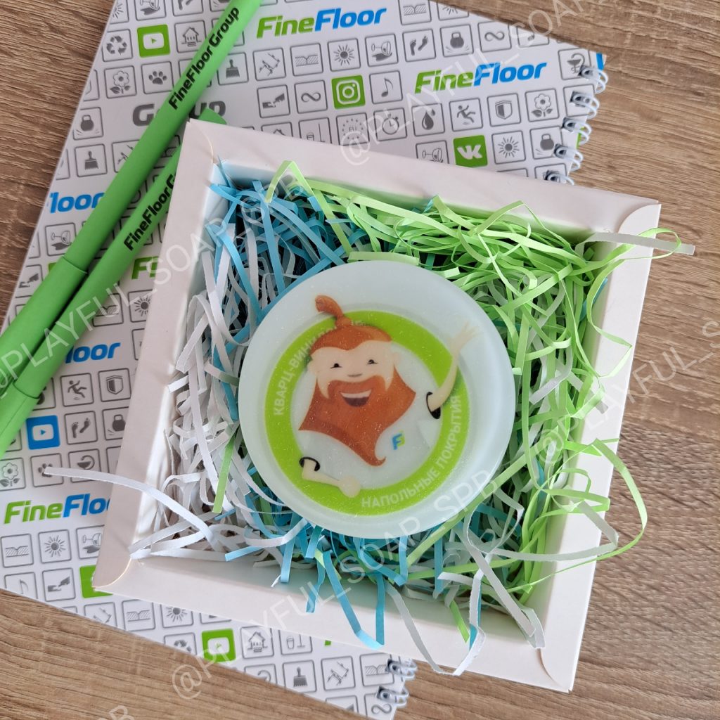 Мыло сувенирное с вашим логотипом