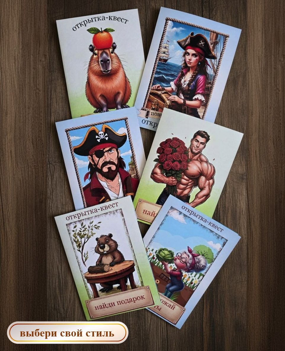 Открытка для денег