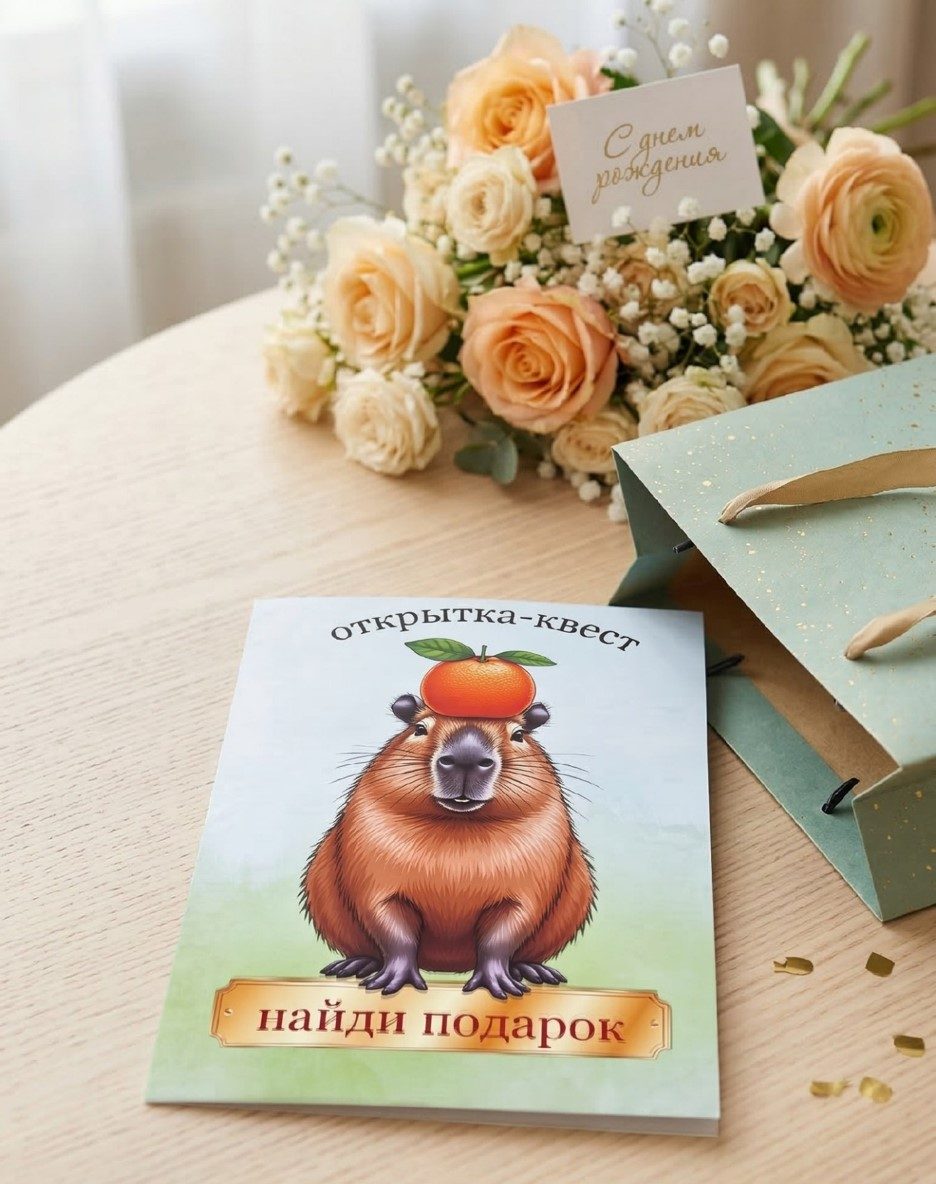 Открытка для денег