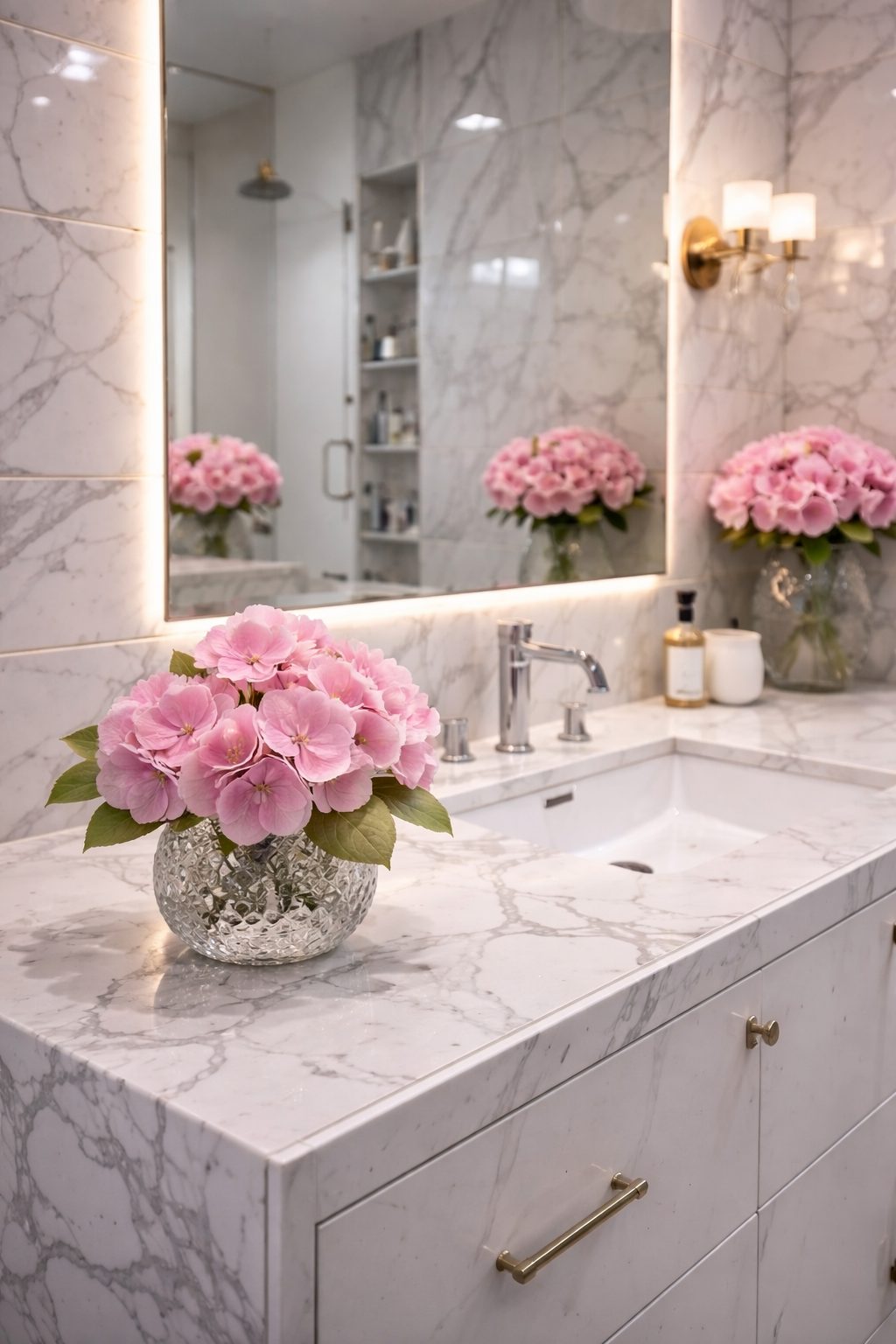 композиции из искусственных цветов