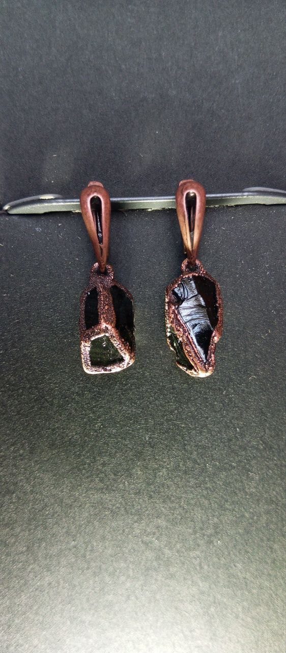 Комплект «Обсидиан в меди»