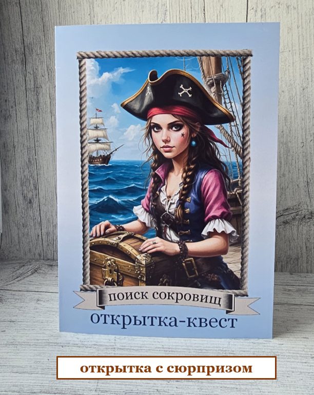 Открытка для денег