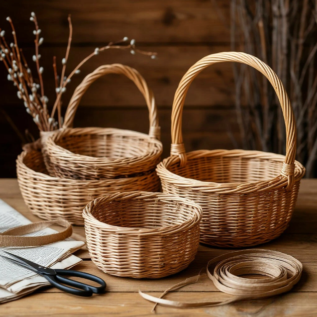 Как сделать корзинку своими руками: 3 мастер-класса из разных материалов