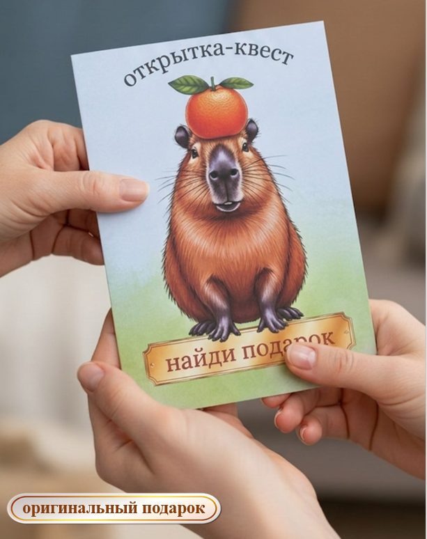 Открытка для денег