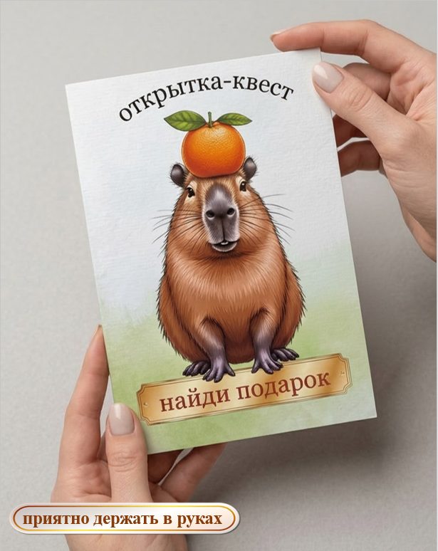 Открытка для денег