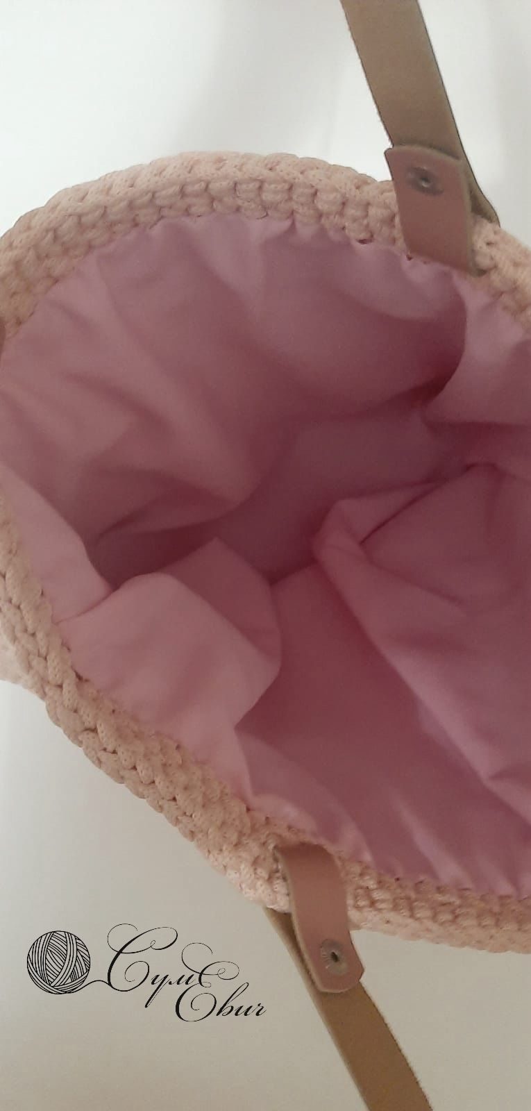 Шоппер розовый