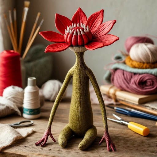 Как сделать объёмного демогоргона своими руками: 3 способа