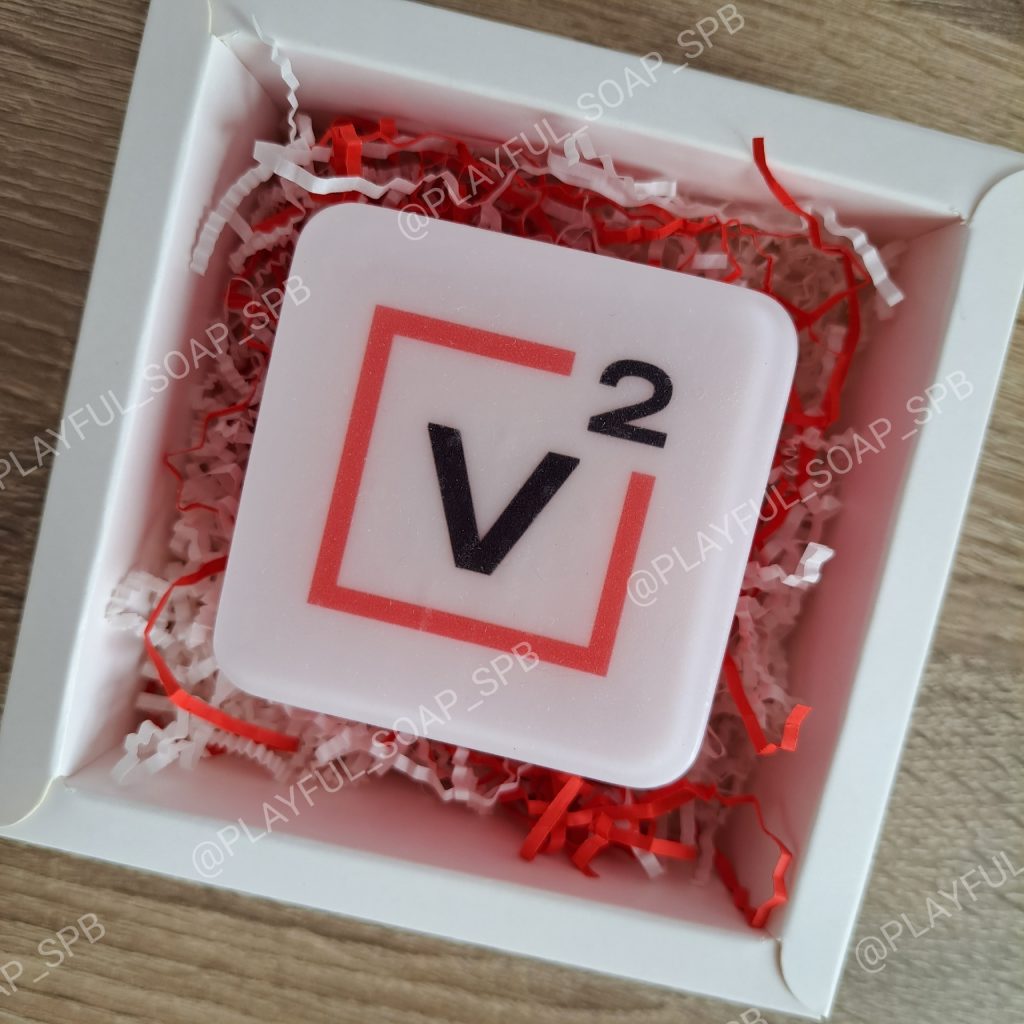 Мыло сувенирное с вашим логотипом