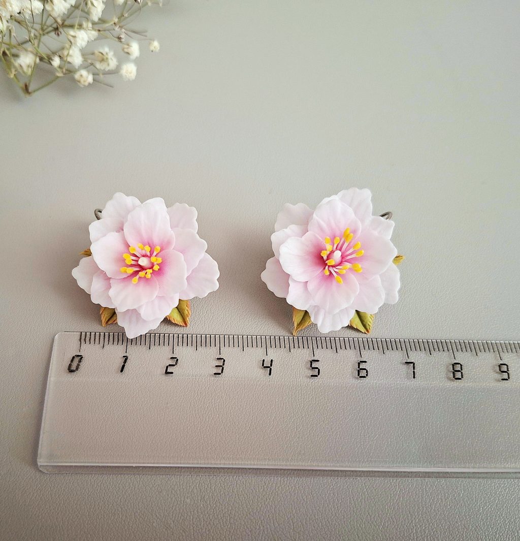 Серьги Сакура