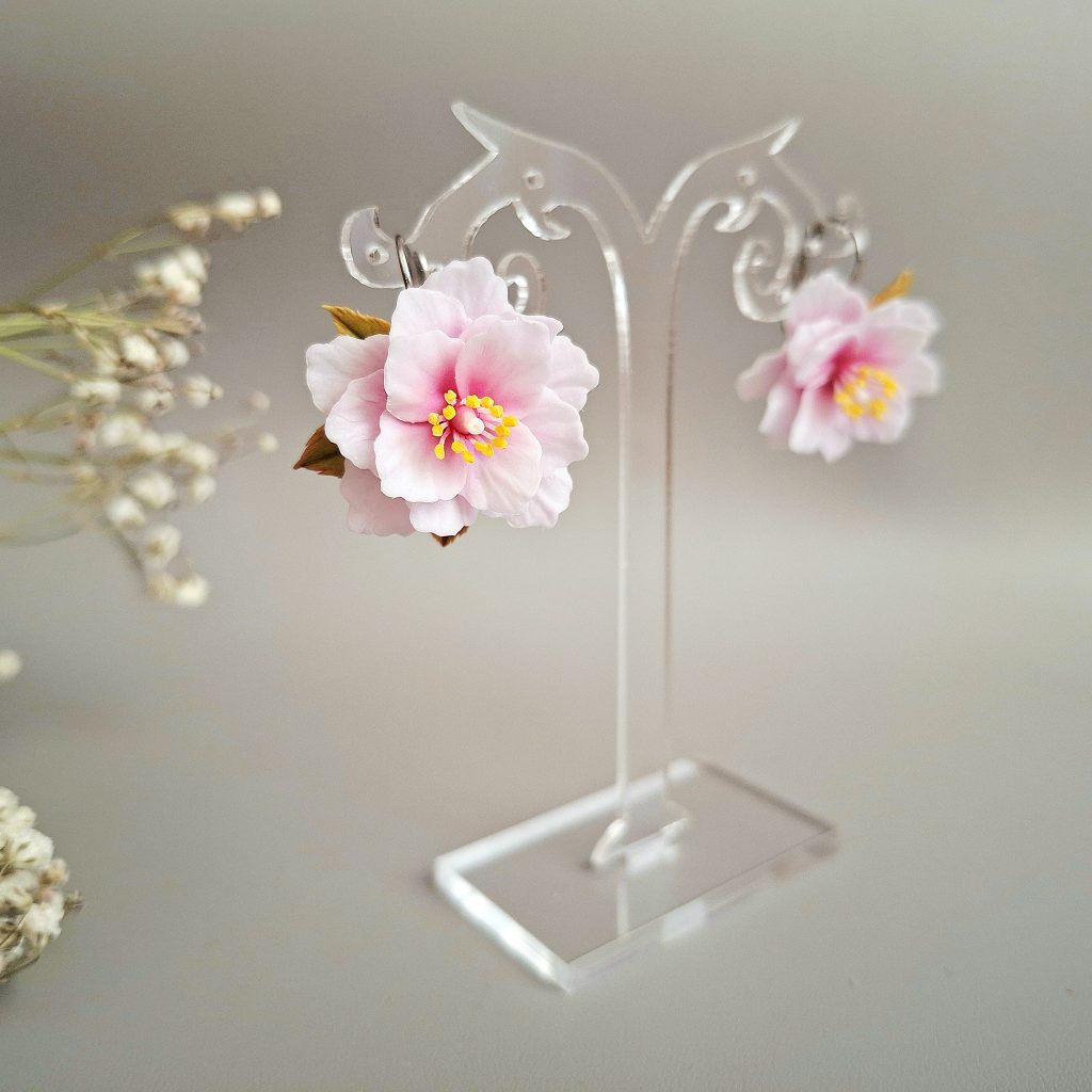 Серьги Сакура