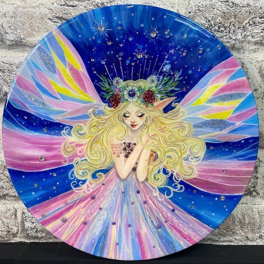 «Лесная фея» картина ручной работы