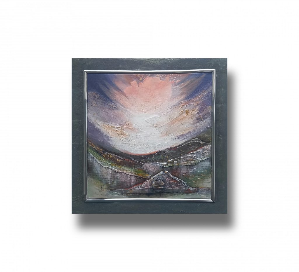 Интерьерная картина Розовый рассвет