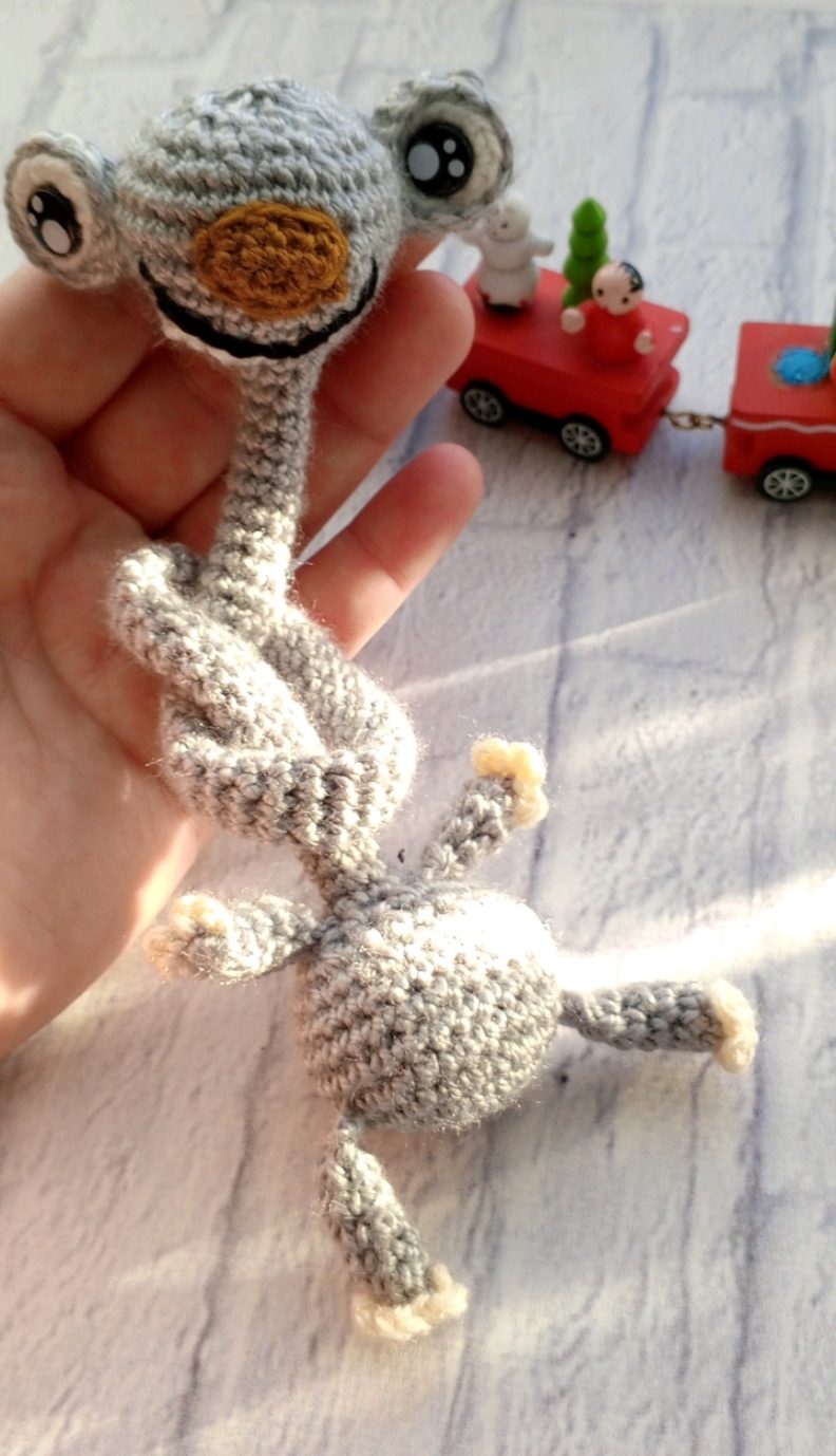 Подвес на сумку Ленивец