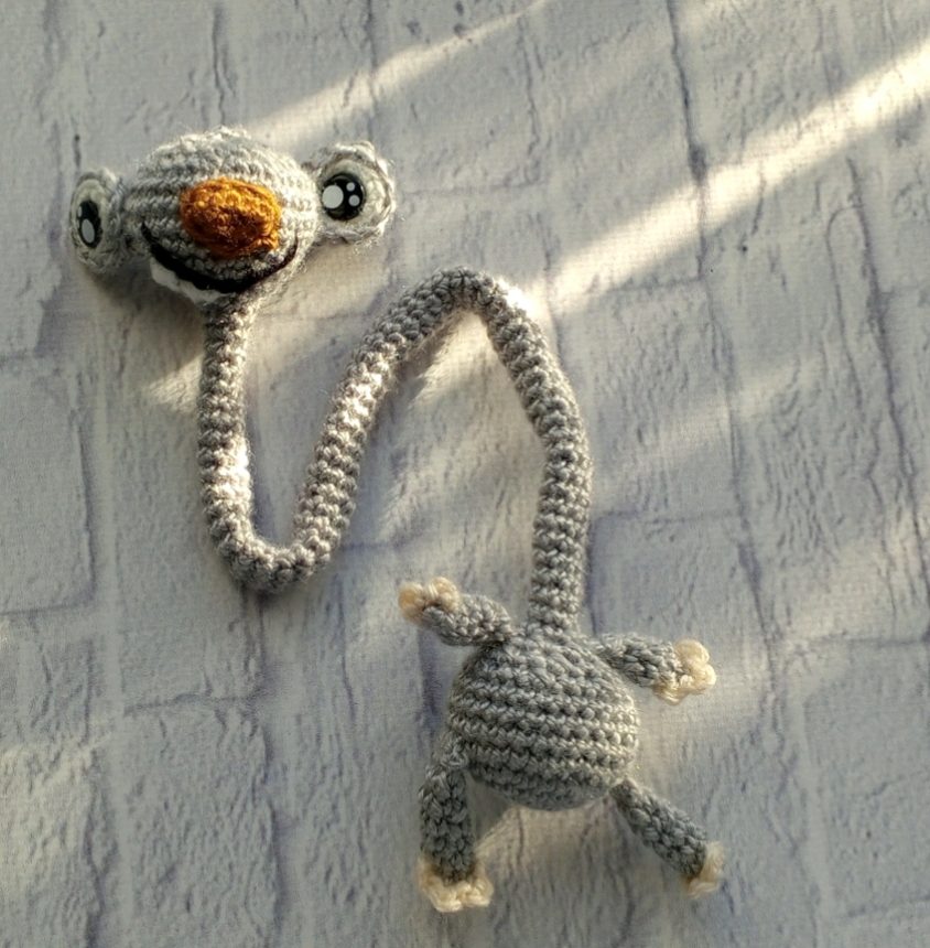 Подвес на сумку Ленивец