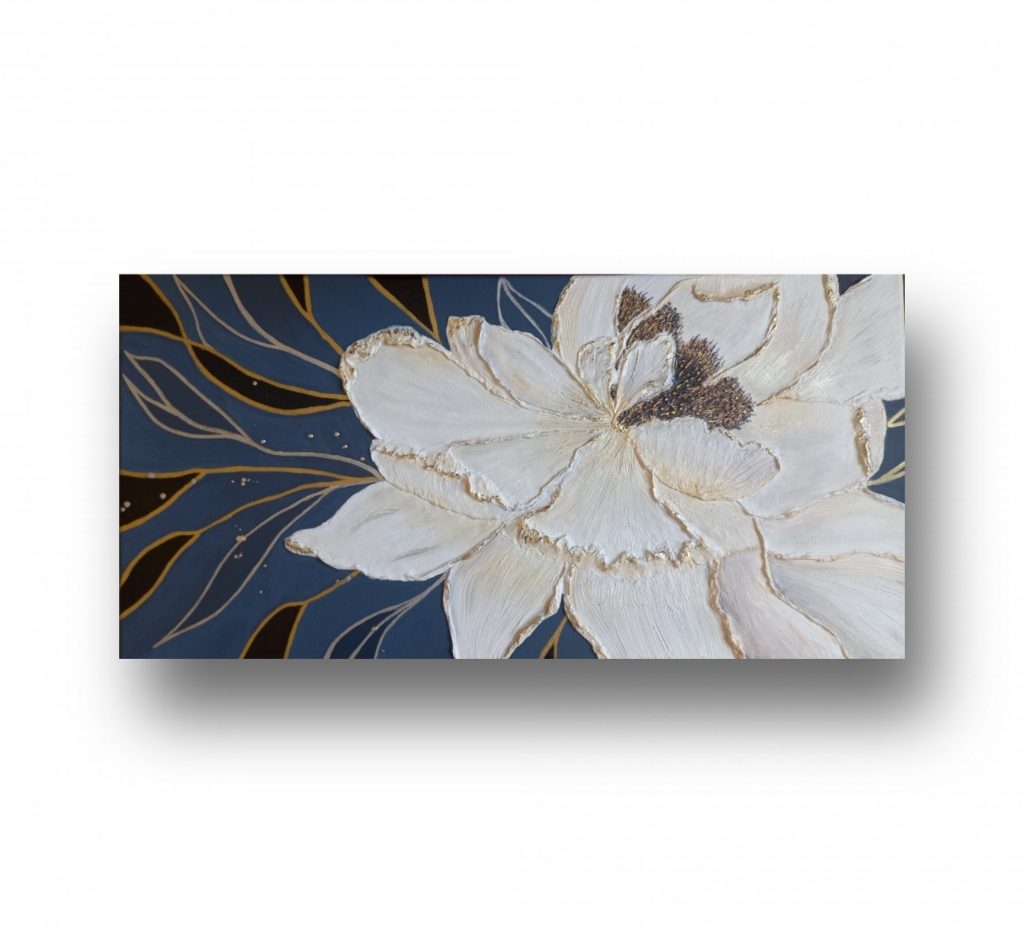 Интерьерная картина Ветреный пион в интерьер