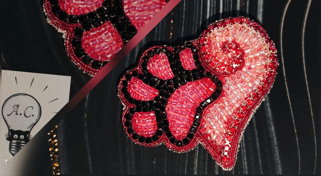 Сердца с лапой