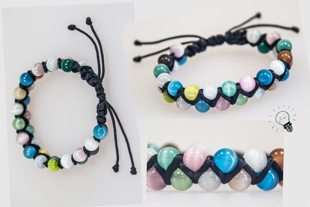 Браслет Кошачий глаз