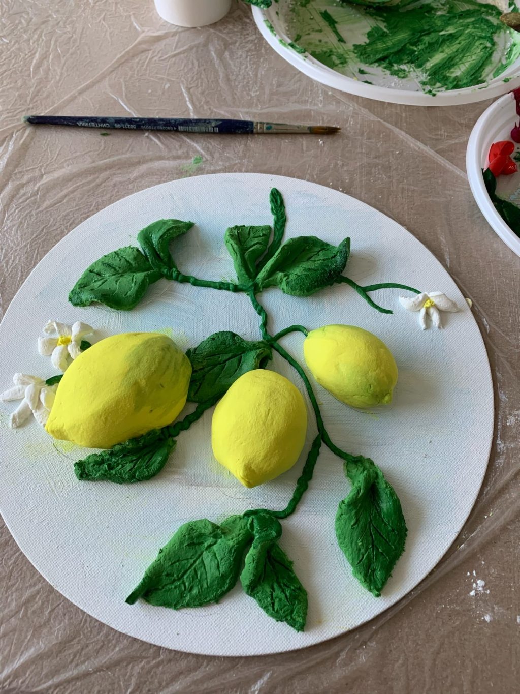 Панно «Лимоны»