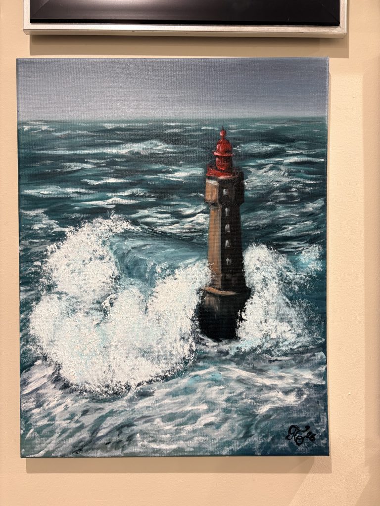 Картина «Одинокий маяк»