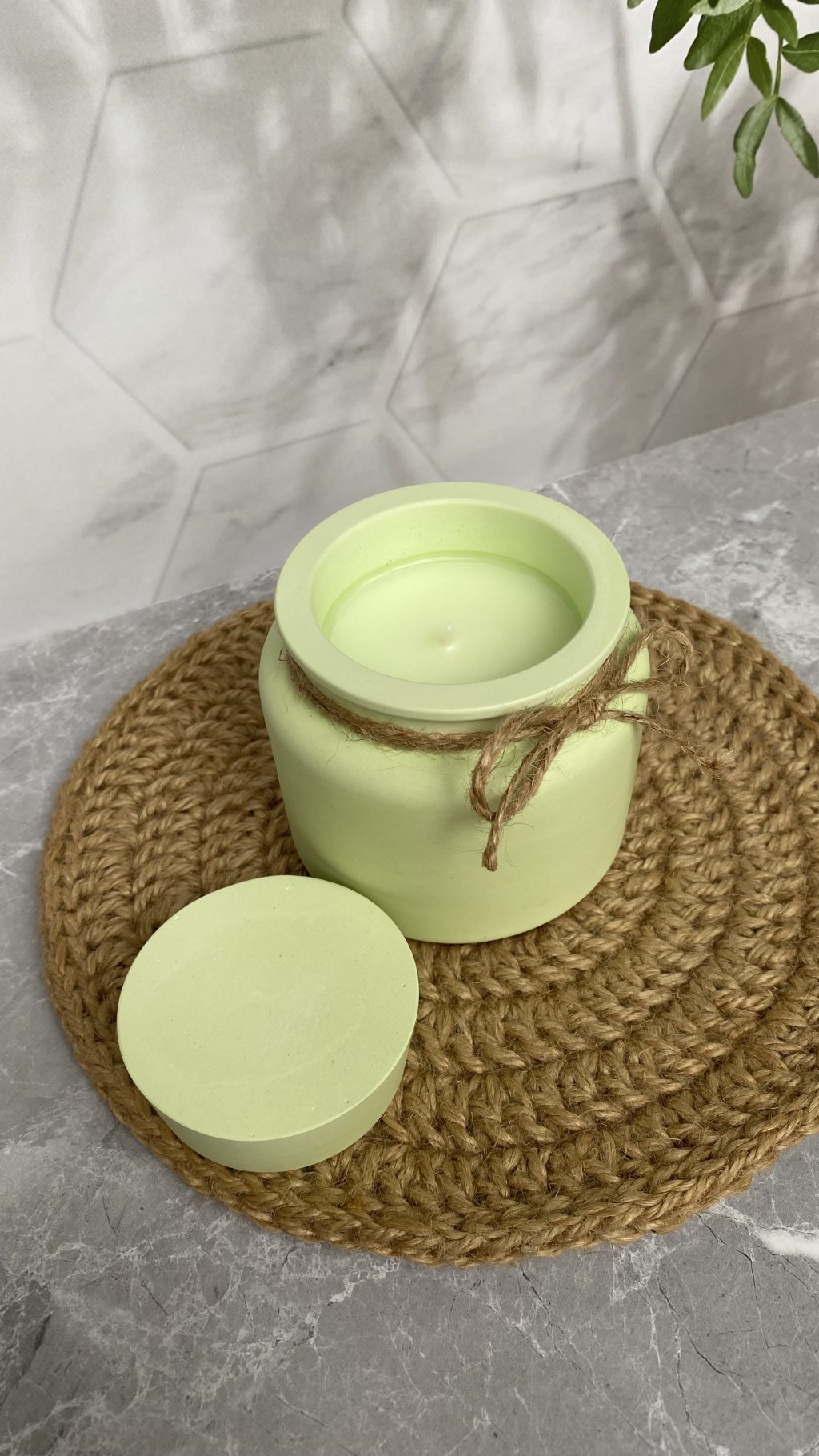 Ароматическая свеча «Яблоко в карамели»