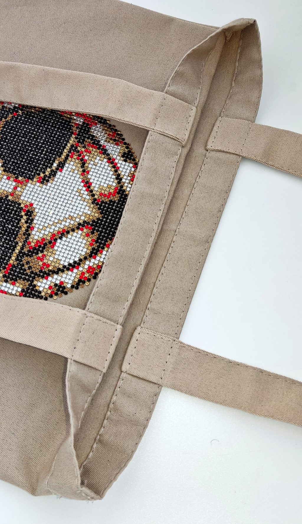 Шопер со стразами «Матрёшка»