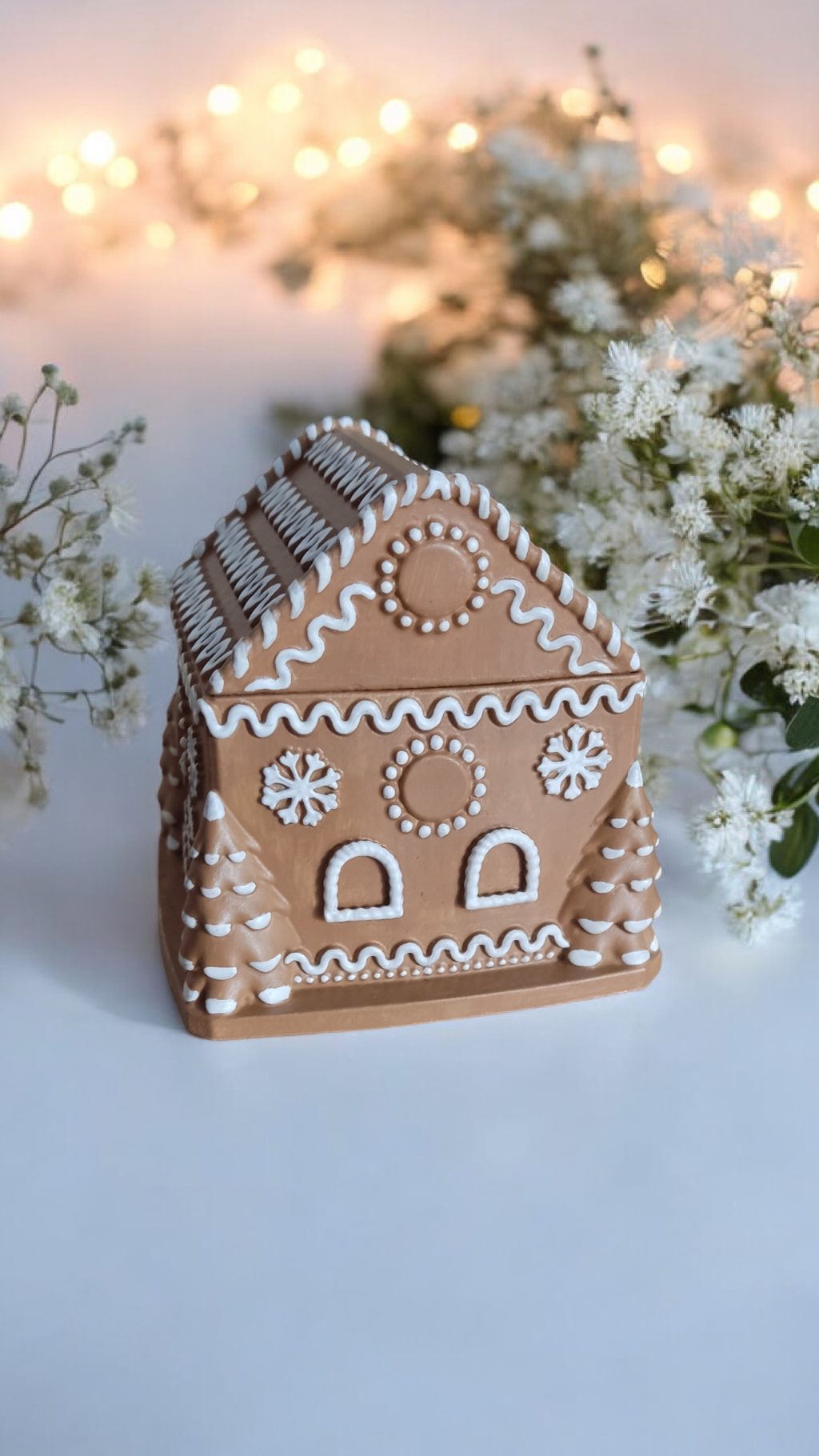 Свеча «Пряничный домик»