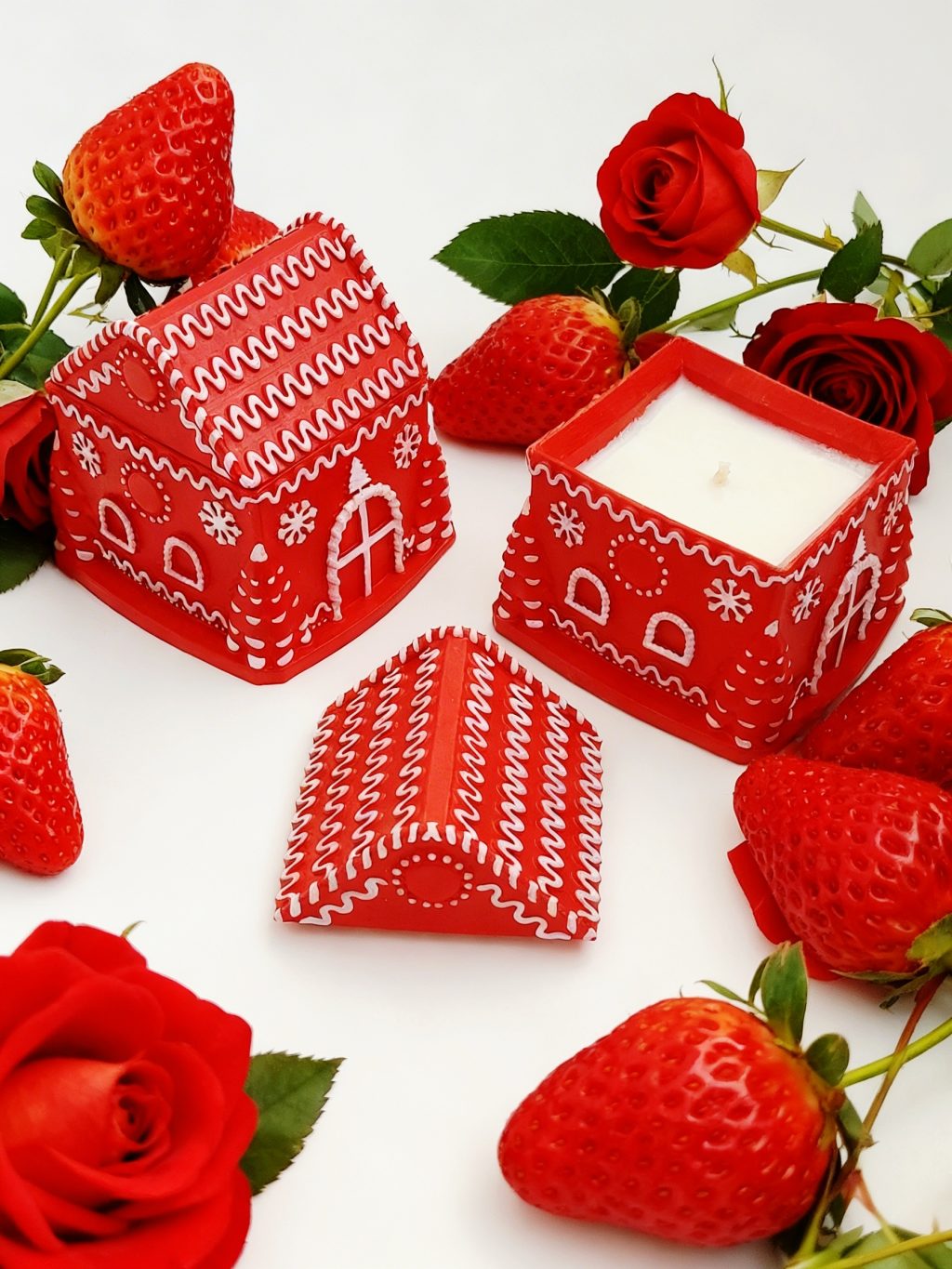 Свеча «Пряничный домик»