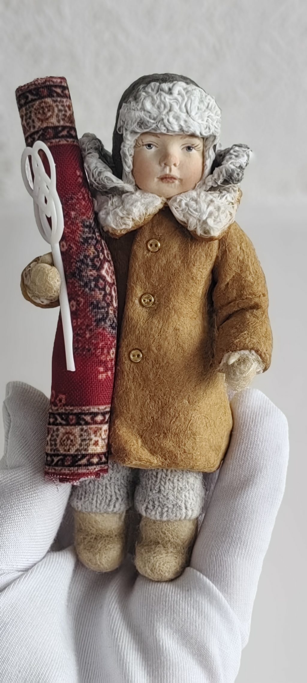 Ватная игрушка