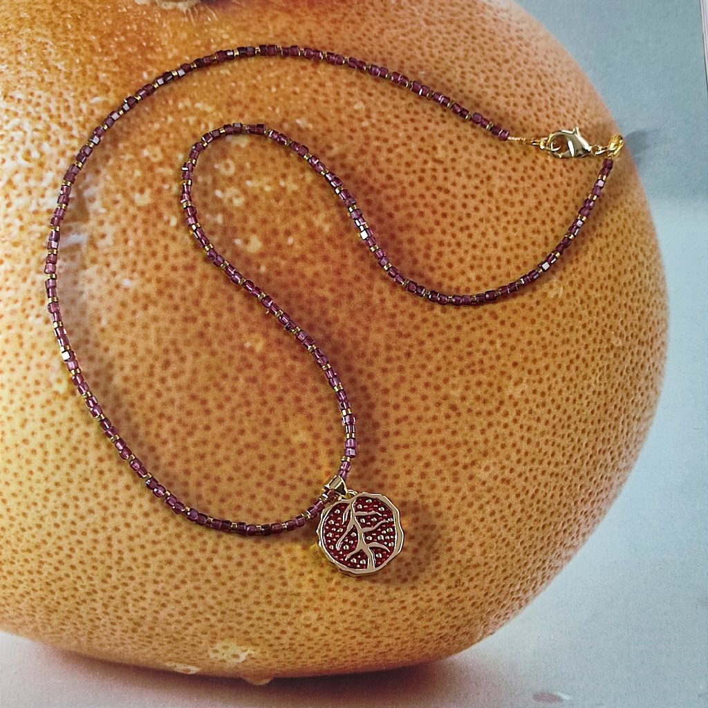 Чокер Гранат