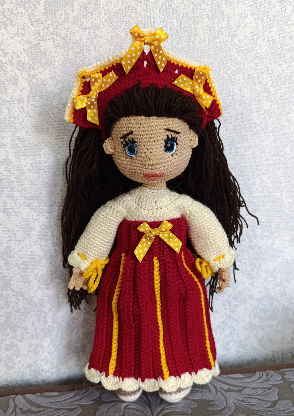 Кукла ручной работы Россияночка