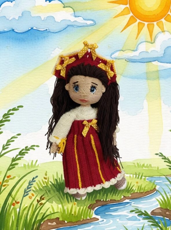 Кукла ручной работы Россияночка