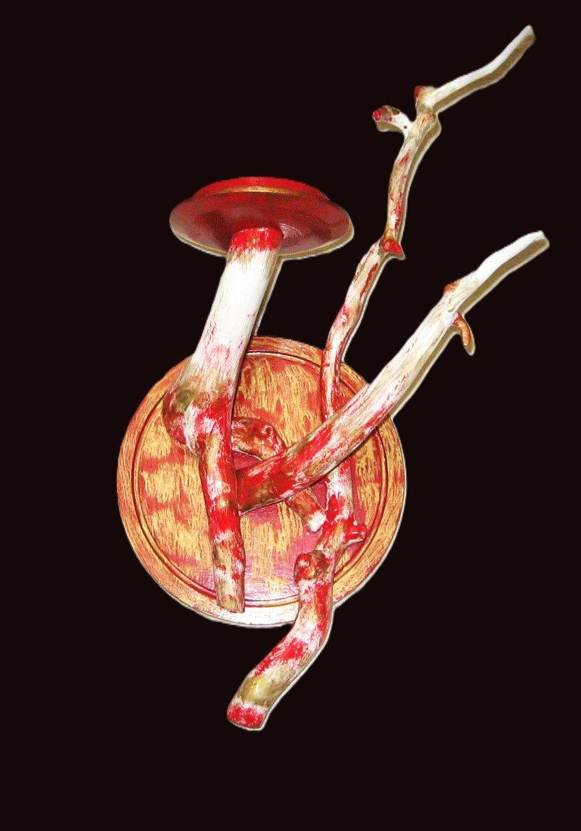 Полка-подставка под цветы настенная