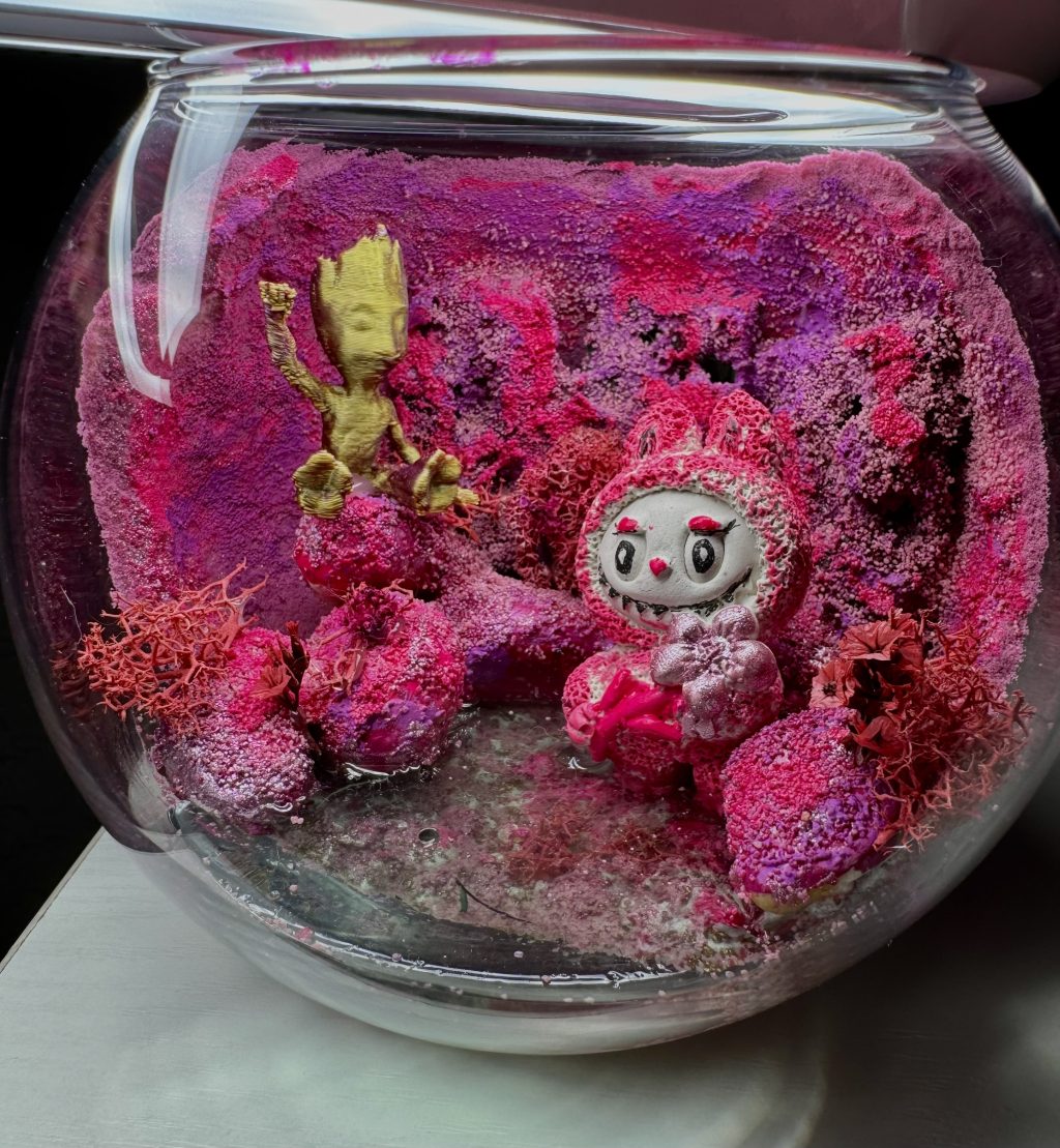 Подарок цветы моссариум