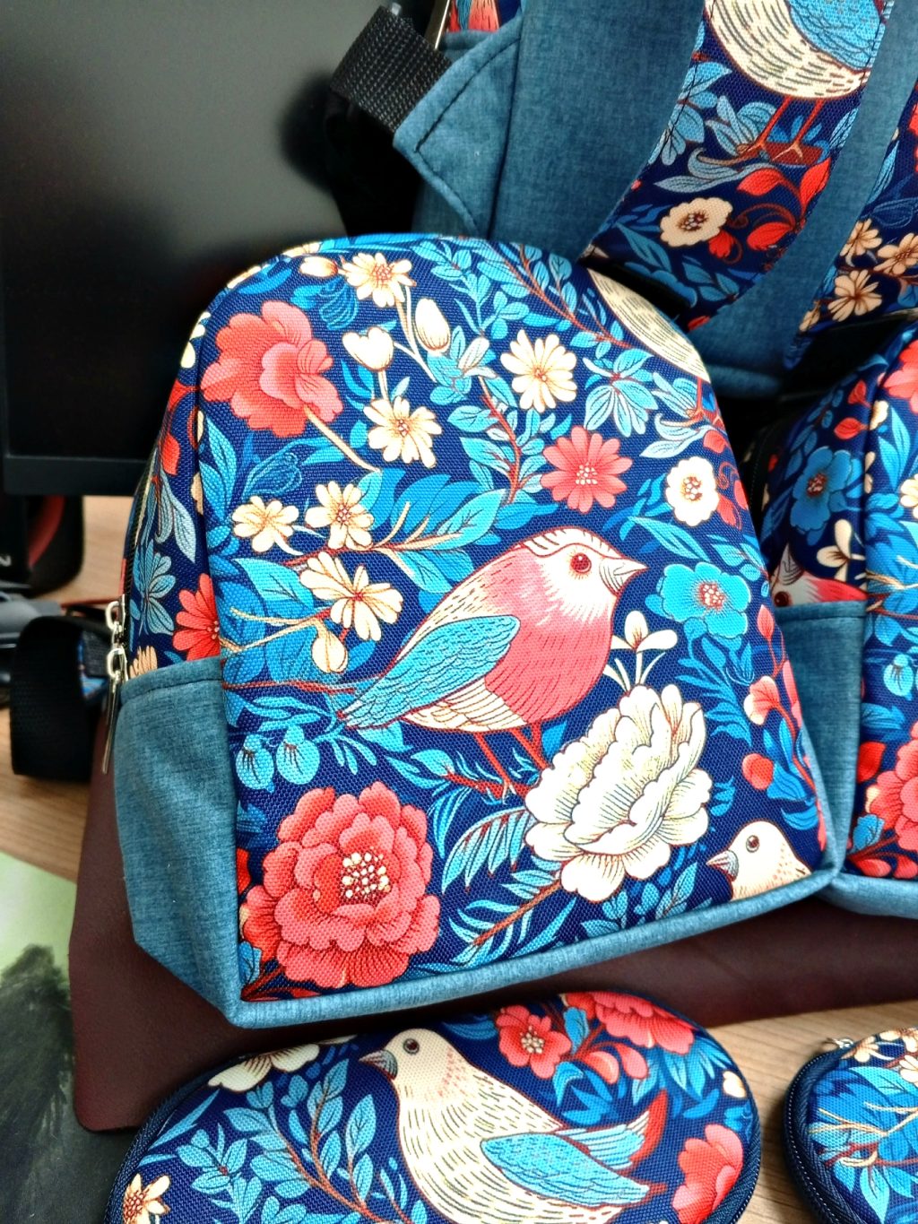 Рюкзачок детский с принтом «Волшебные птицы»