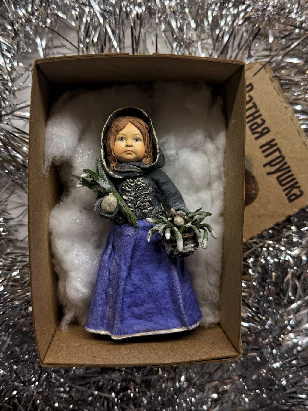 Ватная игрушка