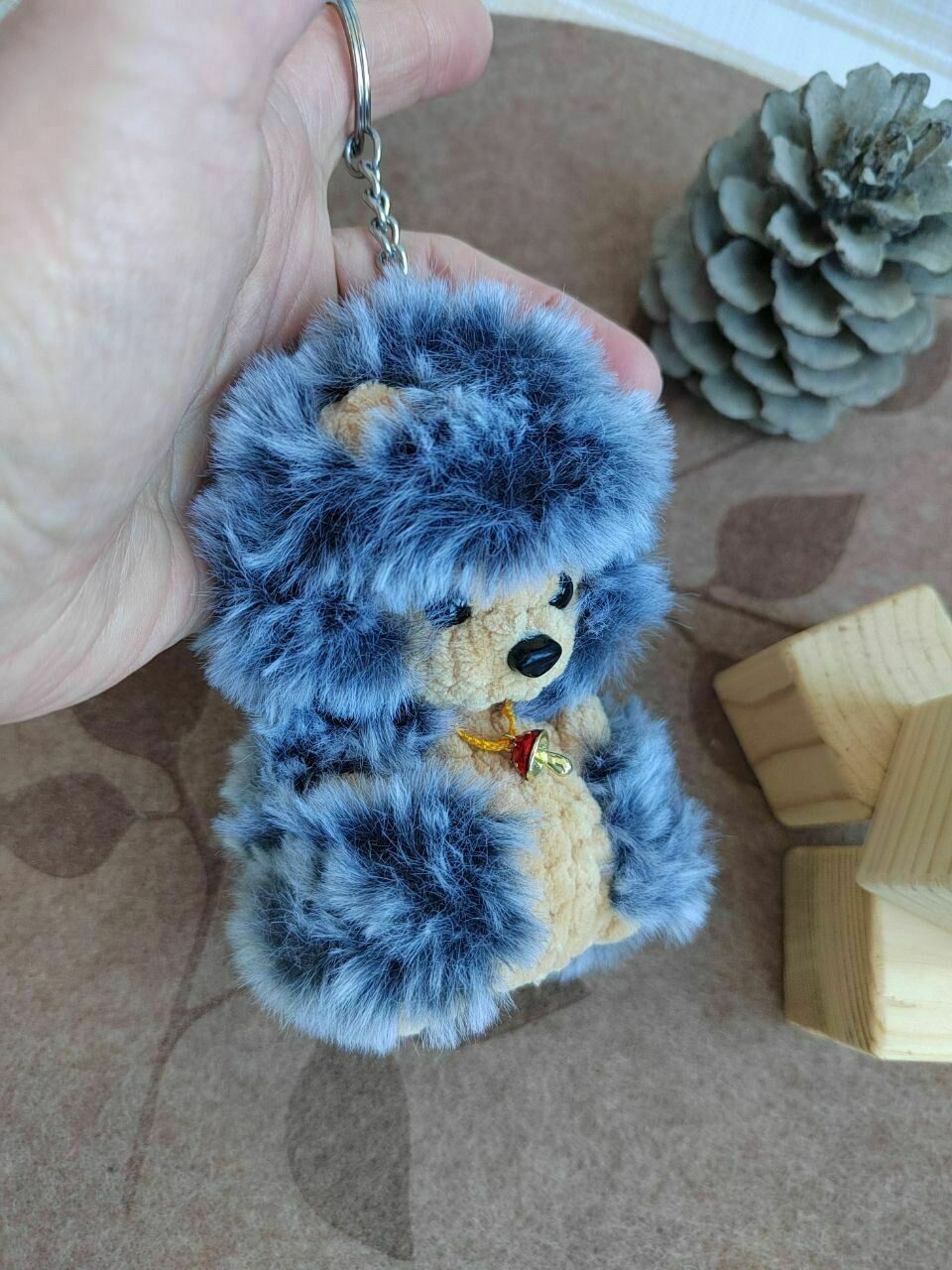 Игрушка Ежик, мягкая игрушка,подвес,брелок
