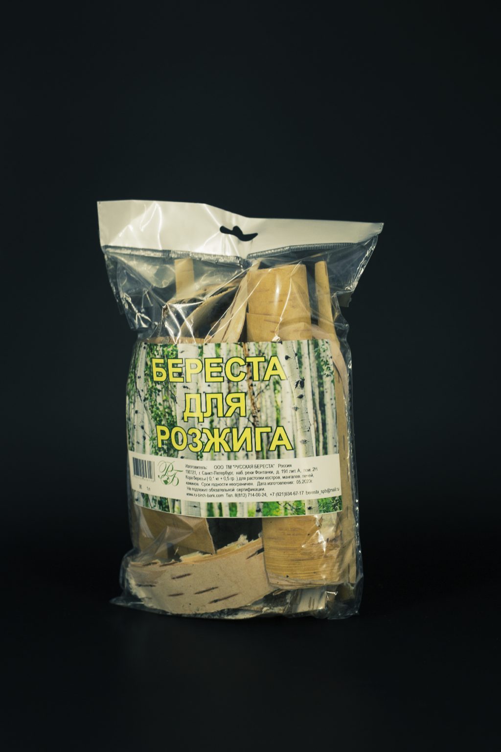 Береста для розжига