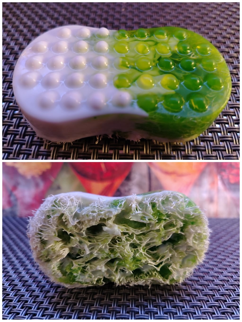 Мыло с люфой